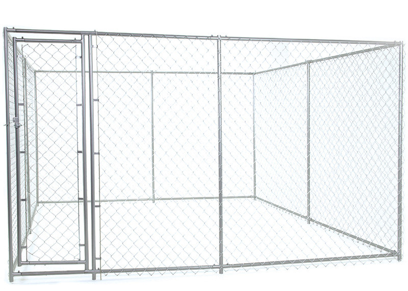 DIY Waterproof Chain Link Dog Run Kennel Pet Kandang 7.5 X 7.5 X 4
